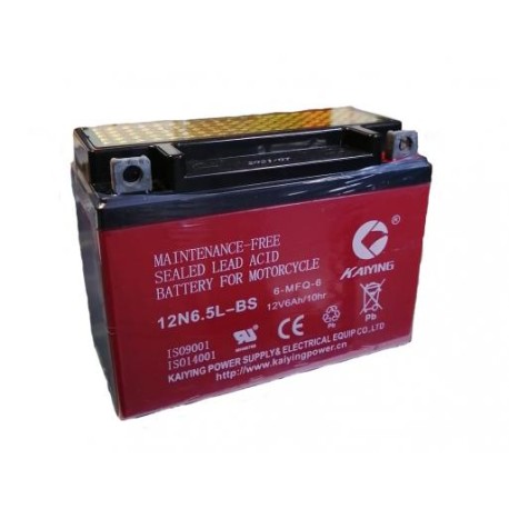 BATERIA (12N6.5-BS) 6.5AH   (138*66*102)
