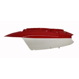 TAPA DE ASIENTO(Ds150)(BLANCO/ROJO)