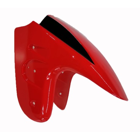 SALPICADERA DELANTERA (Ds150)(ROJO/NEGRO)